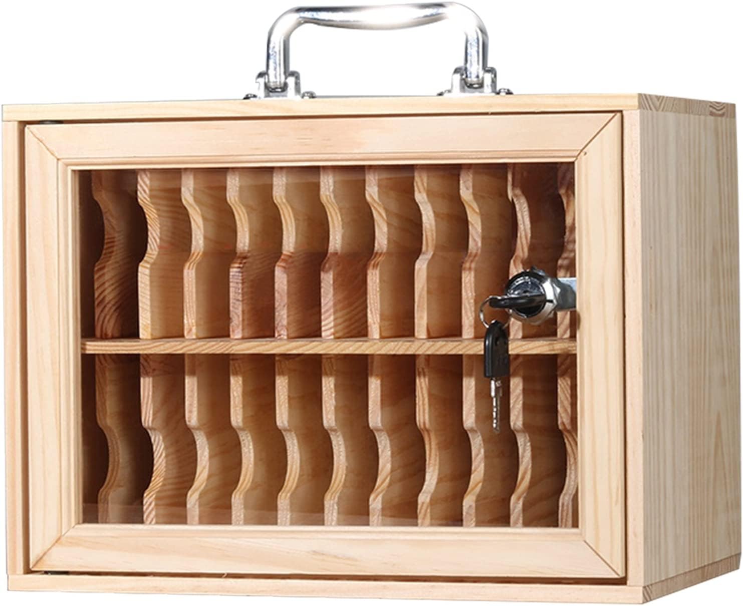 Cell Phone Holder Classroom Cell Phone Lock Box 24 Slots Wooden Cell Phone Storage Cabinet Pocket Chart for Classroom with Lock for School Office (Color : 24 bits) Cell Phone Holder Classroom Cell Phone Lock Box 24 Slots Wooden Cell Phone Storage Cabinet Pocket Chart for Classroom with Lock for School Office (Color : 24 bits)