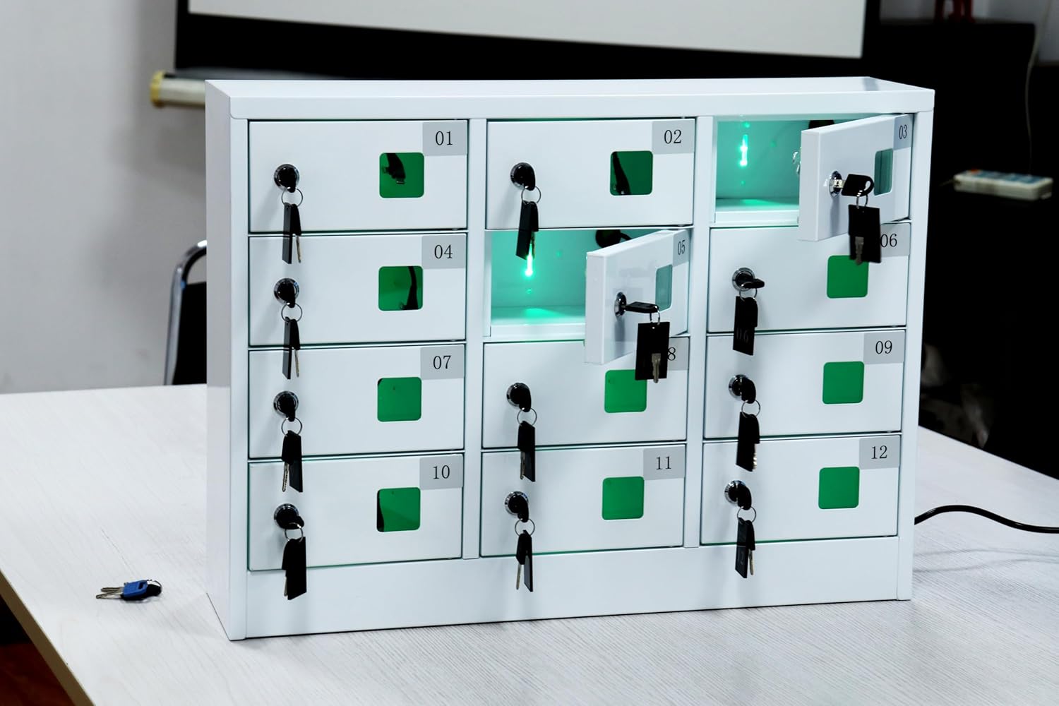 12 Bays Cell Phone Steel Locker 12 Bays Cell Phone Steel Locker