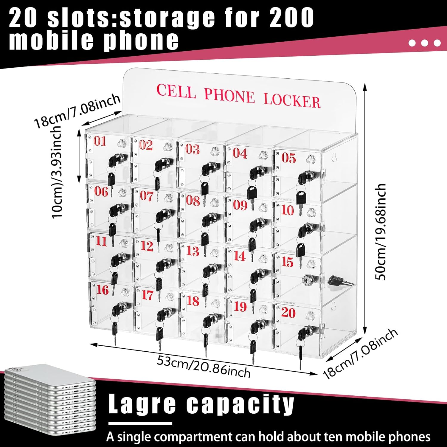 Phone Storage Unit Phone Storage Unit