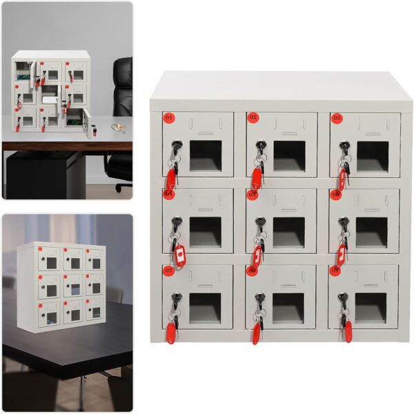 9-Slot Cell Phone Charging Locker