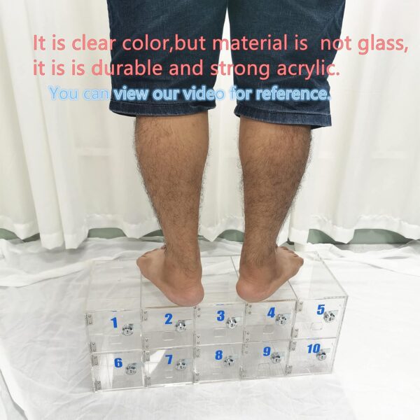 Secure Acrylic Lockbox