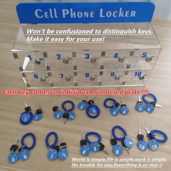 Secure Acrylic Lockbox