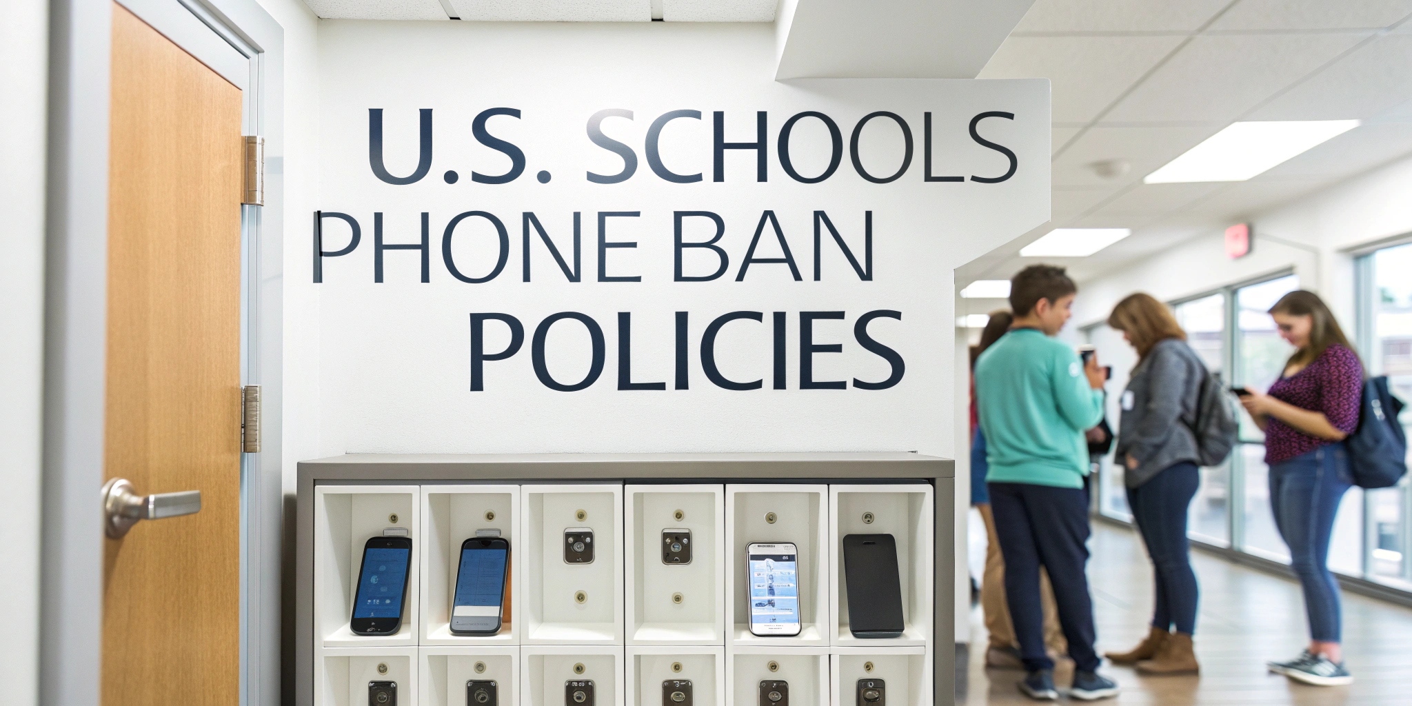 U.S Phone Ban Policies for Schools & the Solution for Phone Storage