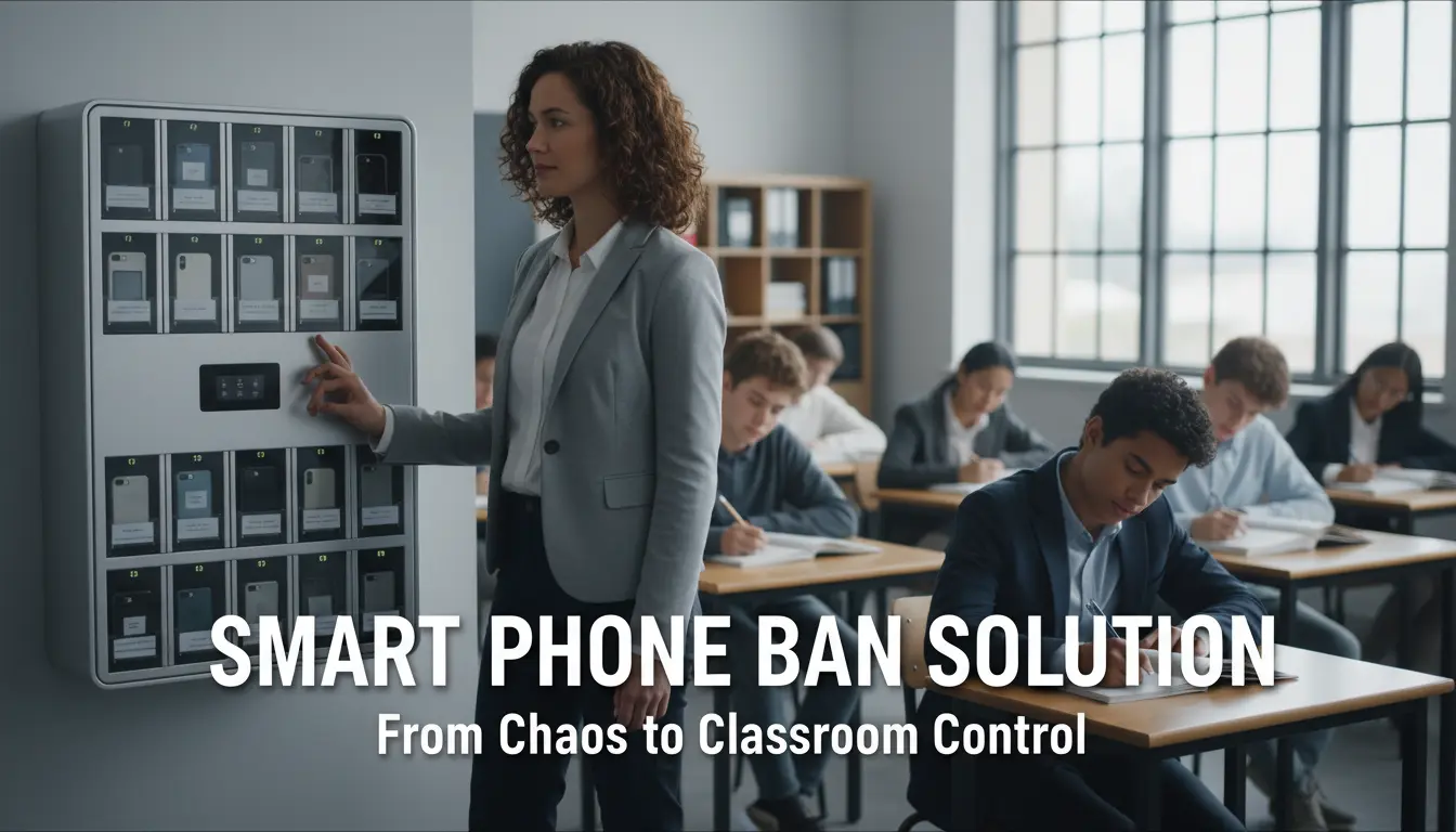 School Phone Ban: Challenges Schools Face & Smart Storage Solutions